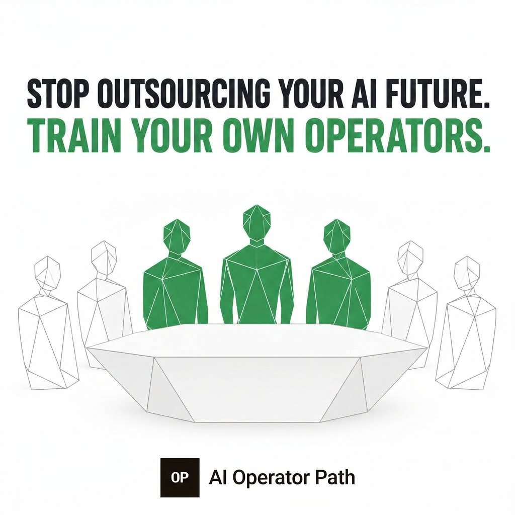 Stop outsourcing your AI future. Train your own Operators.