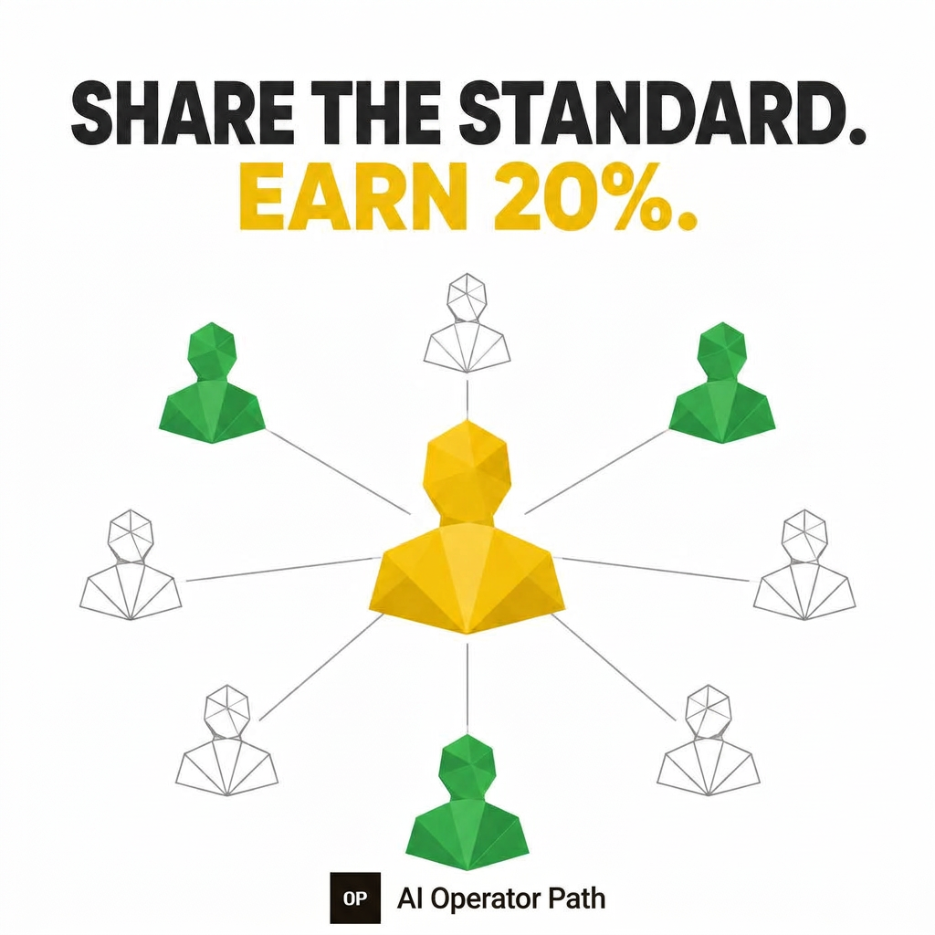 Share the standard. Earn 20%.