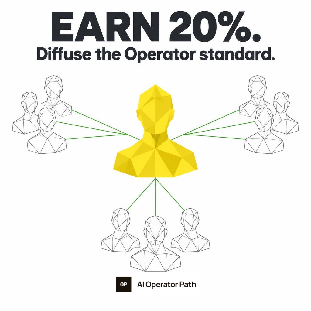 Earn 20%. Diffuse the Operator standard.