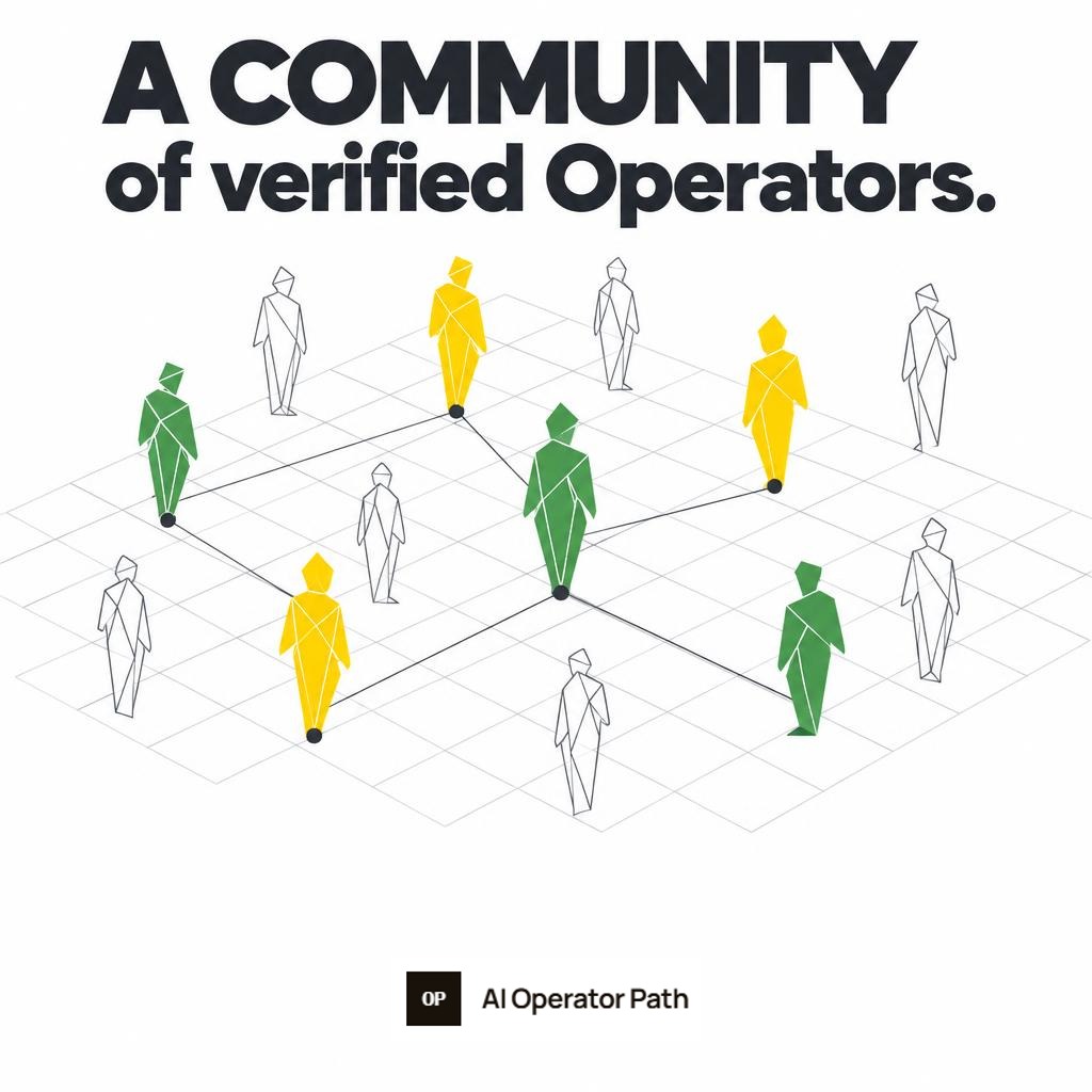 A community of verified Operators.